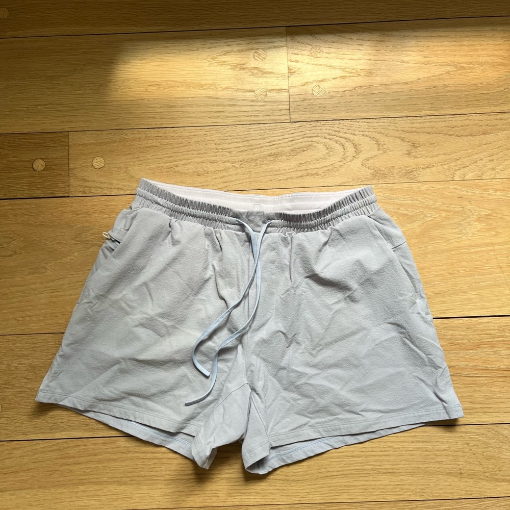 Men's baby blue 5” inseam swim/athletic Shorts